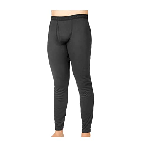 Hot Chillys Men Skins Bottom, Color: Black, Size: M (PS3200-101-M)