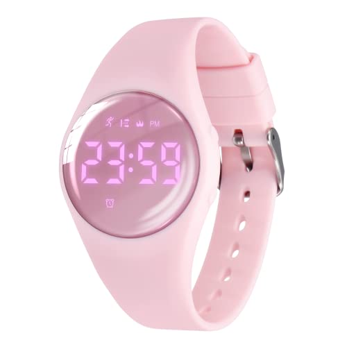 Kids Watches Digital Sport Watch for Girls Boys, Fitness Tracker with Alarm Clock, Stopwatch, No App Waterproof Watches for Teens Students Ages 5-12