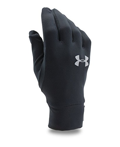 Under Armour Liner Gloves, Black (001)/Steel, Medium