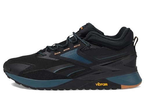 Reebok Unisex Nano X3 Adventure Winter Sneaker, Black/Hoops Blue/Court Brown, 11 US Men