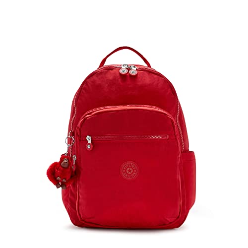 Kipling Women's Seoul 15 Laptop Backpack, Durable, Roomy with Padded Shoulder Straps, Nylon Bag
