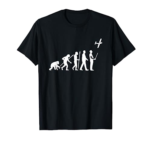 RC Airplane Fixed Wing FPV Funny T-Shirt Evolution