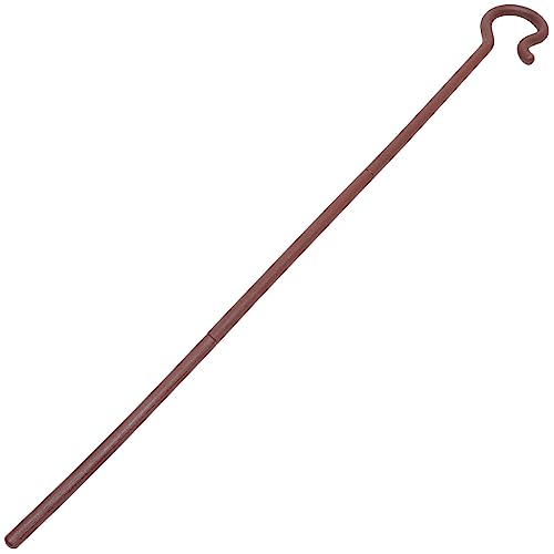 Shepherd Costume Crook Staff Shepherds Costume Cane Prop Halloween Egyptian Cane Egyptian Style Staff Cane Halloween Cosplay Prop Decorative Crutch Stick