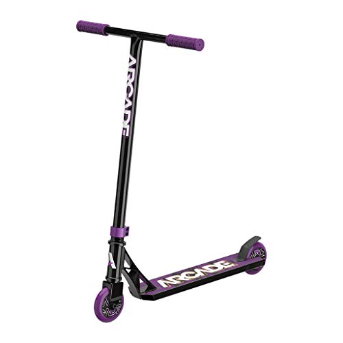 ARCADE Rogue BMX Pro Scooter - Skatepark Scooter for Tricks - Scooter Pro Trick Scooters - Beginner Stunt Scooters for Kids & Pre Teens Ages 7 Years & Up - Boys & Girls Colors Monopatin (Purple)