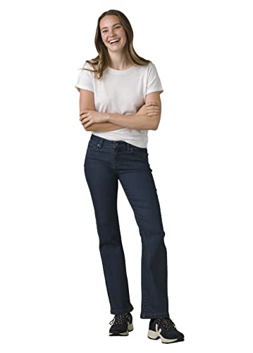 prAna Women's Standard Jada Jean, Indigo, 6