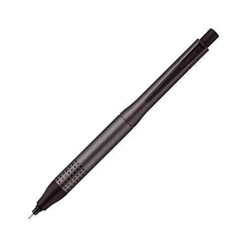 Uni Kurutoga Advance Upgrade Model 0.5mm Mechanical Pencil, Gun Metallic Body (M510301P.43), Black