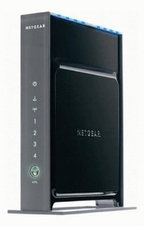 Netgear RangeMax WNR3500 802.11n Wireless LAN/Firewall 4-Port Gigabit Router