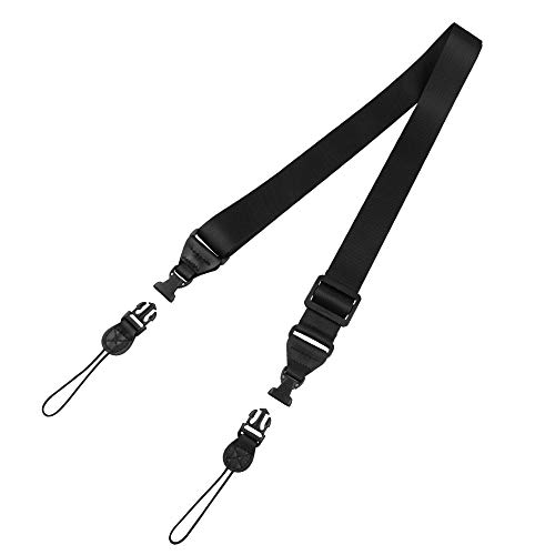 GROLEOA Replacement Shoulder Strap: Universal Adjustable Shoulder Strap Belt for Laptop iPad Case Notebook Messenger Camera Luggage Briefcase Duffel Bag, Comfortable Neck Strap Nylon 32'-61'