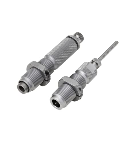 Hornady Custom Grade New Dimension 2-Die Set, 300 BLACKOUT (.308) (546349) - Caliber Specific Reloading Equipment for Handloaders with Full Length Sizer Die, Seating Die, Sure-Loc Rings, & Storage Box