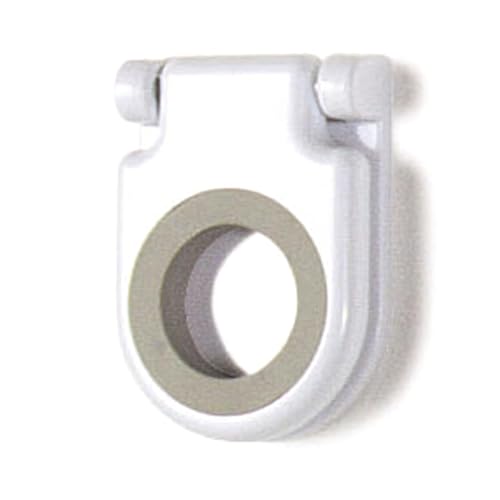 Spectrum Diversified Plastic Mop and Broom Holder, White, 11.25 in L x 1 in W x 3 in H