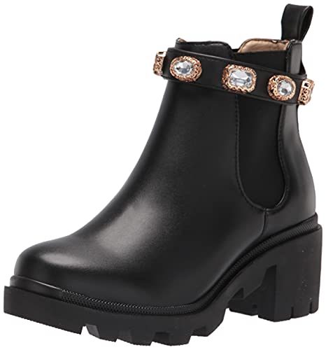 Steve Madden womens Amulet Ankle Boot, Black, 5.5 US