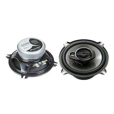 Pioneer New 525 Inch 3 Way Coaxial Car Speakers Tsa1374r Heavy Duty Stamp Steel Basket Dome Tweeter