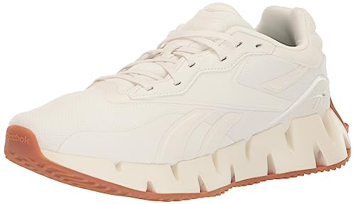 Reebok Women's Zig Dynamica 4 Sneaker, Chalk/RBKG03/Chalk, 9