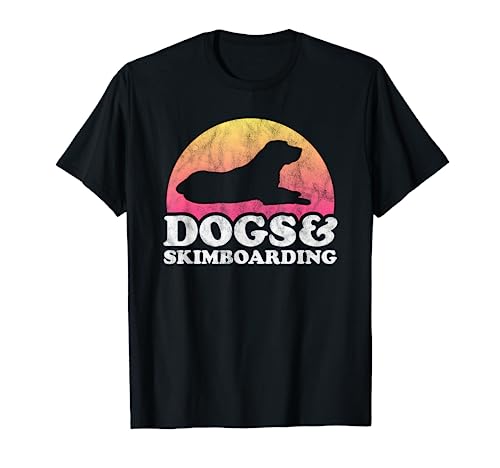Dogs and Skimboarding Men's or Women's Dog and Skimboard T-Shirt