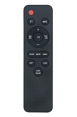 AULCMEET Replace Remote Control Compatible with Saiyin TV Soundbar Stereo System DS6403 DS6801 DS6802 DS6803 DS6343 DS6345S DS6301-US DS6305 DS6405P DS6402P DS6403P DS6505P DS6401P DS6601P DS6603P