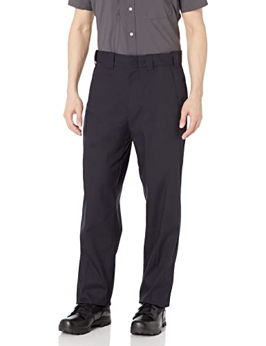 Flying Cross FX STAT Mens Law Enforcement Duty Pants, Police Uniform, Sheriff, Fire Department, EMS, Paramedic, Public Safety Officer, 4-Pocket Class A, Unhemmed, LAPD Navy 38 Reg