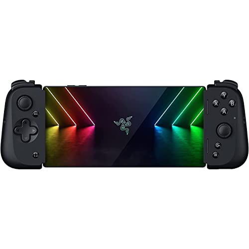 Razer Kishi V2 Mobile Gaming Controller for Android: Console Quality Controls - Universal Fit - Stream PC, Touch Screen Android Games - Customizable Triggers - Ergonomic Design (Renewed)