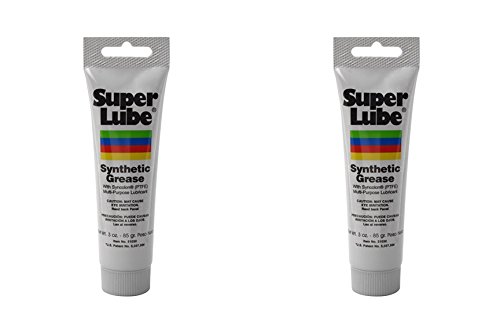 Super Lube 21030 Synthetic Grease (NLGI 2), 3 oz Tube (2 Pack)