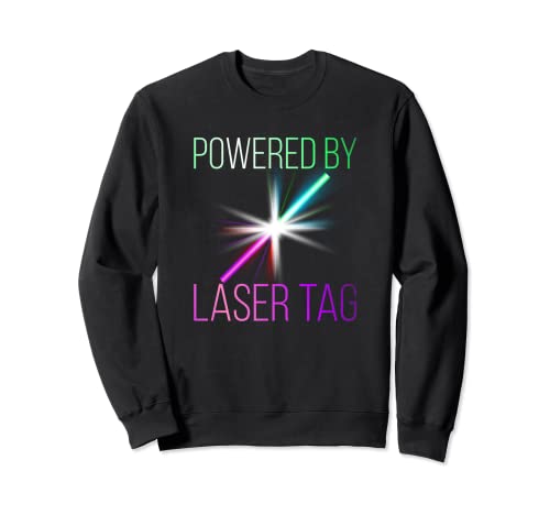 Powered by Laser Tag - Kids & Adults Equipment Sweatshirt