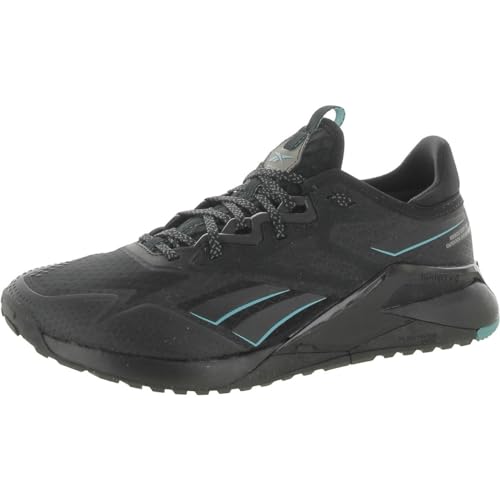 Reebok Women's Nano X2 Tr Adventure Cross Trainer, Core Black/Classic Teal/Pure Grey, 8.5