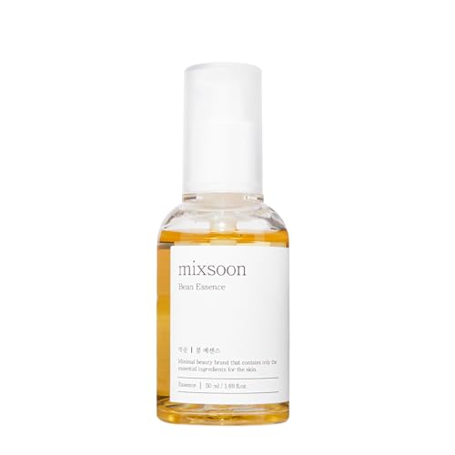 mixsoon Bean Essence, Vegansnail, Exfoliating Essence for face, Hydrating Korean Skin Care,Glassskin 1.69 fl.oz/50ml