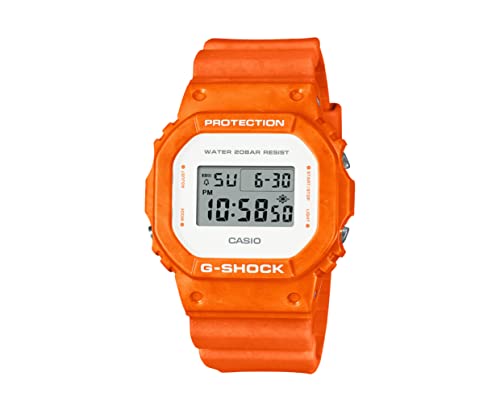 G-Shock By Casio Men's DW5600WS-4 Digital Watch Orange