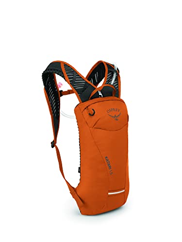 Osprey Katari 1.5L Men's Biking Backpack with Hydraulics Reservoir, Orange Sunset