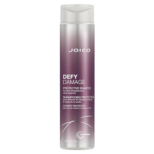 Joico Defy Damage Protective Shampoo | For Color-Treated Hair | Strengthen Bonds & Preserve Hair Color | With Moringa Seed Oil & Arginine | 10.1 Fl Oz