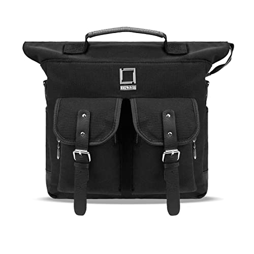 Premium Multipurpose Hybrid Convertible Backpack Messenger Bag with Top Handle, Multiple Pockets for 13 inch Laptops