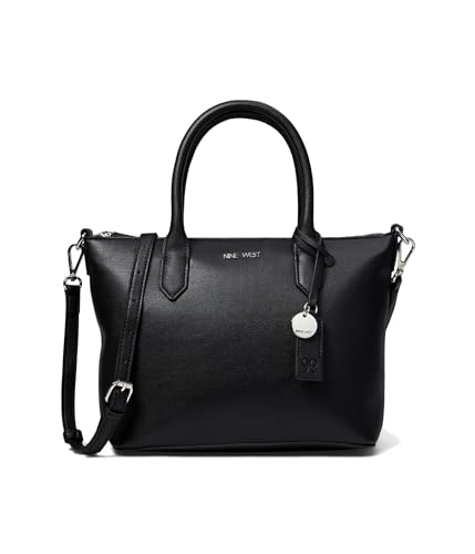 Nine West Violla Satchel, Black