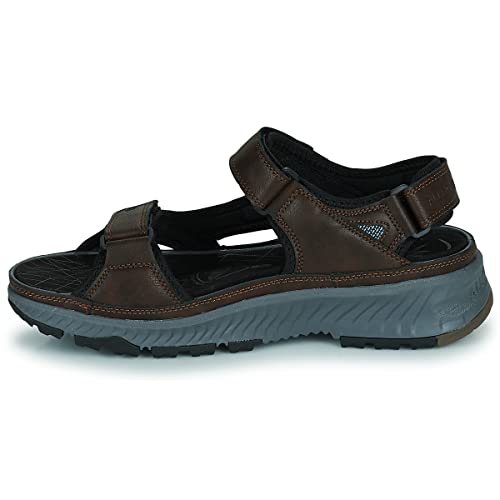Allrounder by Mephisto Men's Honduras Sandal, Dark Brown (us_footwear_size_system, adult, men, numeric, medium, numeric_11)