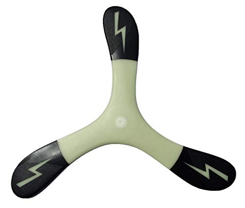 Glow in The Dark Lightning Boomerangs with Boomerang Booklet!