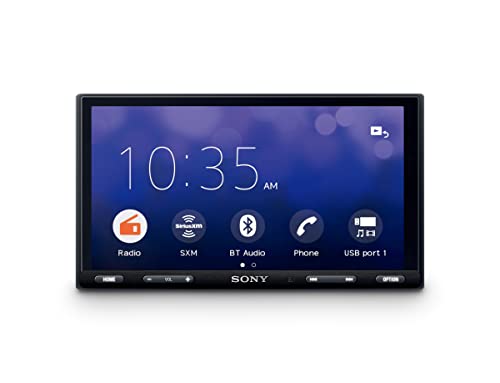 Sony XAVAX5500 6.95'7” Apple Car Play, Android Auto, Media Receiver with Bluetooth and WebLink Compatible