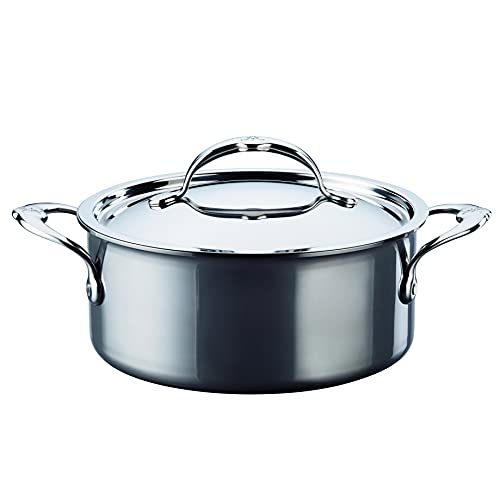 Hestan - NanoBond Collection - Stainless Steel Titanium Soup Pot, Induction Cooktop Compatible, 3 Quart