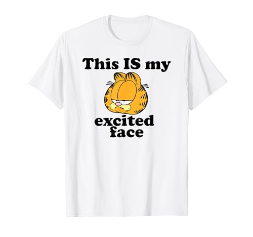 Garfield This Is My Excited Face T-Shirt