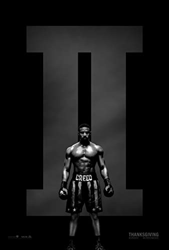 Creed II Movie Poster Limited Print Photo Michael B. Jordan Dolph Lundgren, Tessa Thompson, Sylvester Stallone Size 24x36#1