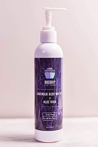 bigship lavender rose water and aloe vera body wash