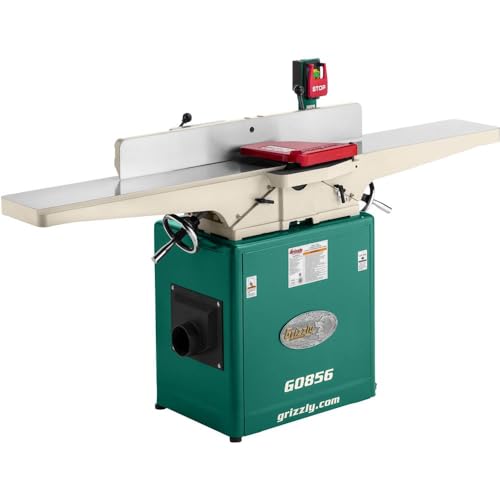 Grizzly Industrial G0856-8' x 72' Jointer w/Helical Cutterhead & Mobile Base