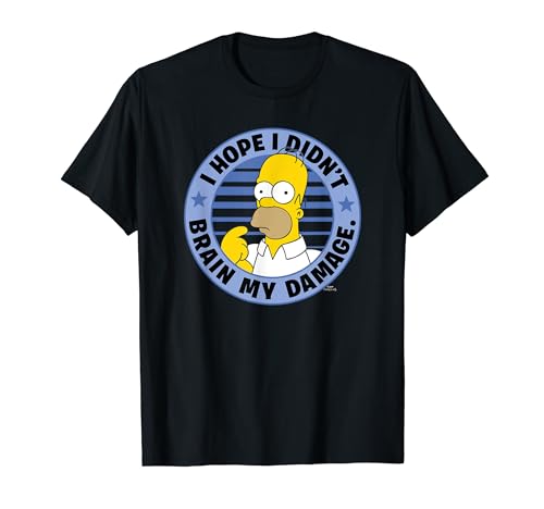 The Simpsons Homer I Hope I Didn't Brain My Damage T-Shirt