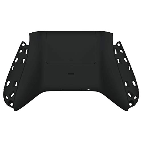 eXtremeRate Custom Back Cover Shell for Xbox Core Wireless Controller, Black Replacement Controller Battery Cover & Bottom Shell for Xbox Series X & S Controller [Controller NOT Included]