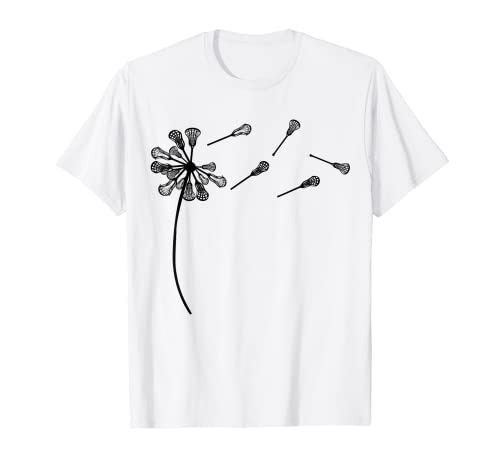 Dandelion Lacrosse Shirt for Lacrosse Player T-Shirt