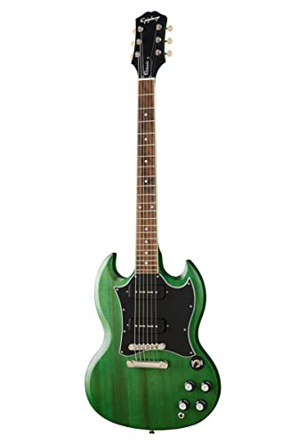 Epiphone SG Classic Worn P90s, Inverness Green