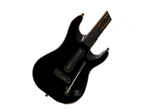 Matte Black - Vinyl Decal Mod Skin Kit by System Skins - Compatible with Guitar Hero 5 World Tour (GH5) for 360 & PS3