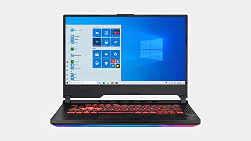 ASUS 2020 ROG Strix G 15.6' FHD LED Gaming Laptop Computer, Intel Core i7-9750H, 8GB RAM, 512GB PCIe SSD, Backlit Keyboard, GeForce GTX 1650 Graphics, HDMI, Windows 10, Black, 32GB Snow Bell USB Card
