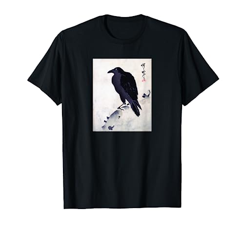 Japanese art, Japanese Kyosai Crow / Raven T-Shirt