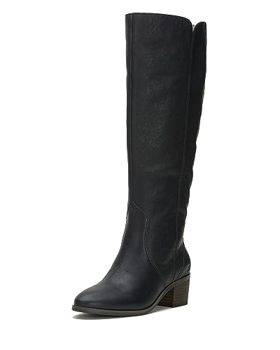 Lucky Brand Women's Cashlin Knee-High Boot Fashion, Black, 9