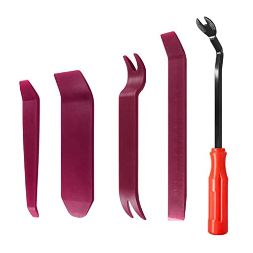 YÁSEZ Stainless Steel Two-end Auto Door Clip Panel Trim Removal Car Disassembly Pry Panel Audio Terminal car Trim Removal Tools kit