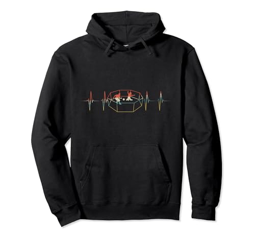 Gaga Bal Heartbeat Retro ECG EKG Pullover Hoodie