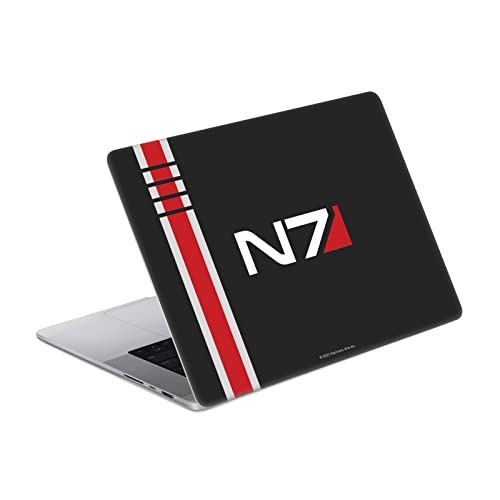 Head Case Designs Officially Licensed EA Bioware Mass Effect N7 Logo Graphics Vinyl Sticker Skin Decal Cover Compatible with MacBook Pro 14' A2442