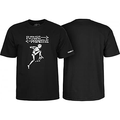 Powell Peralta Skateboard Shirt Future Primitive Black Size L